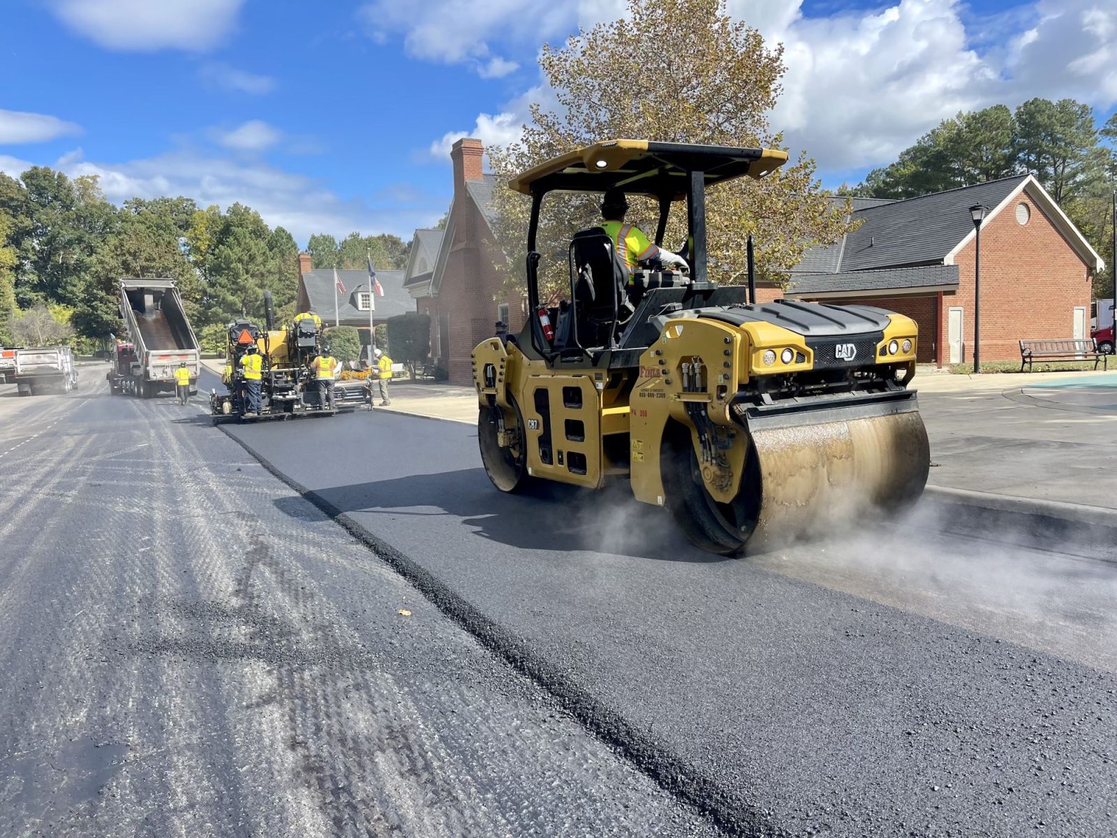 Read more about the article Finley Road Paving Crew Improves Virginia Streets for VDOT